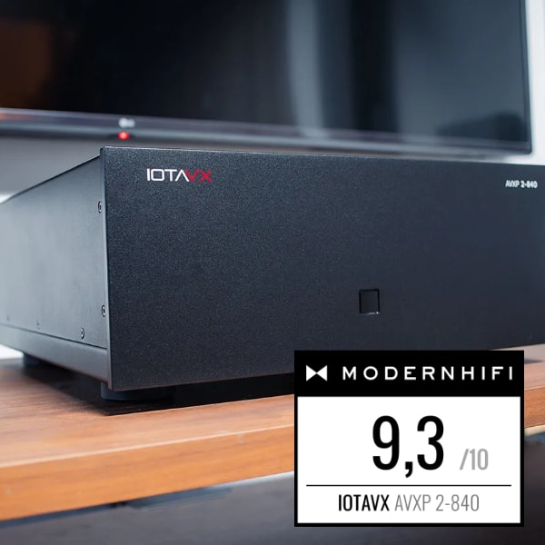 "Can't be beat for the price." - Modernhifi about the IOTAVX AVXP 2-840