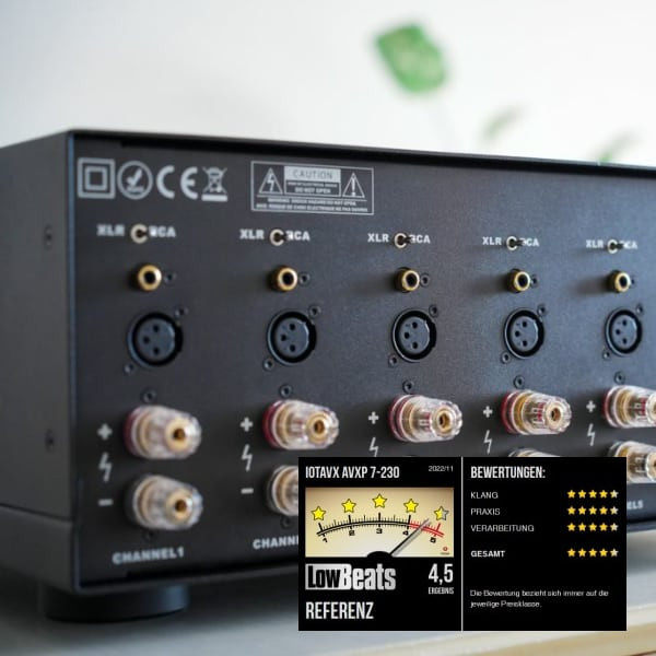 IOTAVX AVXP7-230 bei Lowbeats als Referenz ausgezeichnet! - IOTAVX AVXP7-230 bei Lowbeats als Referenz ausgezeichnet!