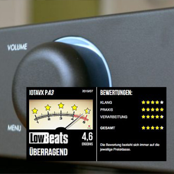 "Überragend"-Award für IOTAVX SA3 &amp; PA3 - "Überragend"-Award für IOTAVX SA3 &amp; PA3