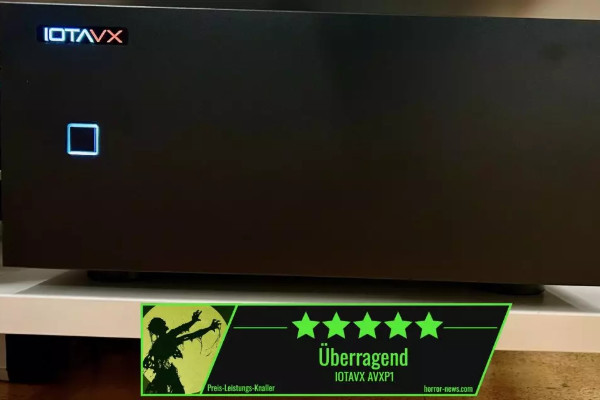 IOTAVX AVXP1: 10/10 Punkten im Test bei Horror-News.com - IOTAVX AVXP1: 10/10 Punkten im Test bei Horror-News.com