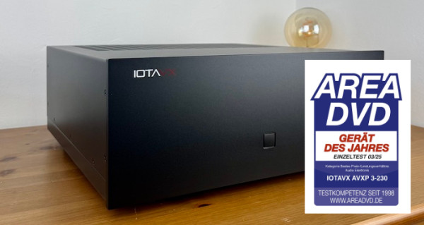 IOTAVX AVXP 3-230: AreaDVD-Auszeichnung – Nachfolger AVXP 3-300 jetzt vorbestellbar - IOTAVX AVXP 3-230: AreaDVD-Auszeichnung – Nachfolger AVXP 3-300 jetzt vorbestellbar