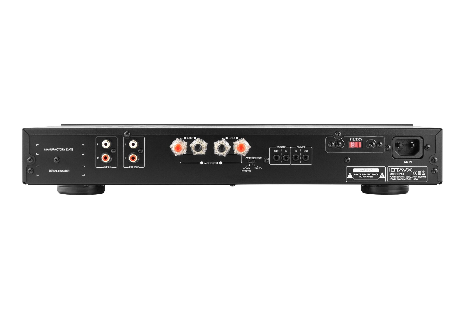 IOTAVX PA3 stereo power amplifier - HifiPilot, 399,00 €
